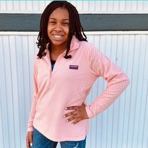 Simply Southern Pale Pink Women’s Small Pullover